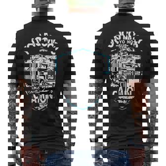 Yo No Ronco Yo Sueño Que Soy Un Camion Camiseta Hombre Estampado Espalda - Regaloses
