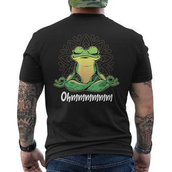 Yoga Frog S T-Shirt mit Rückendruck - Seseable