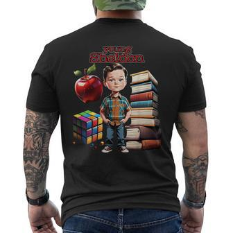 Young Sheldon Graphic Men's T-shirt Back Print | Mazezy