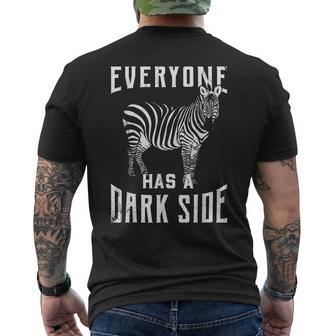Zebra For In Africa Animal Wild S T-Shirt mit Rückendruck - Seseable