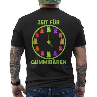 Zeit Für Gummibär Gummy Bear T-Shirt mit Rückendruck - Seseable