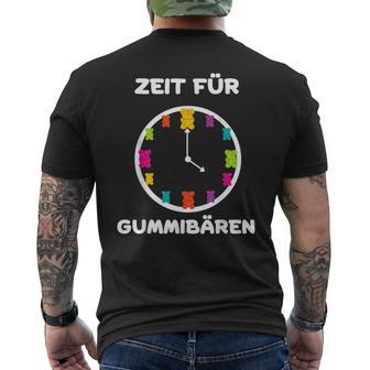 Zeit Für Gummibär Gummy Bear S T-Shirt mit Rückendruck - Seseable