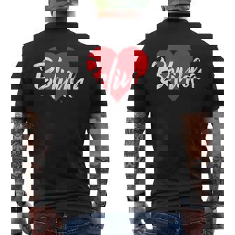 « I Love Belinda » Avec Inscription « I Love Belinda » T-shirt imprimé au dos - Cadeauxyz