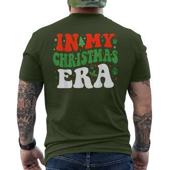 In My Christmas Era Cute Xmas Holiday Family Christmas Men's T-shirt Back Print - Monsterry