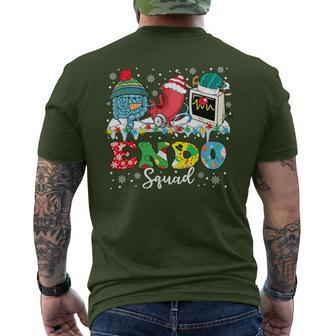 Endoscopy Squad Stomach Santa Hat Endoscopy Tech Christmas Men's T-shirt Back Print | Mazezy