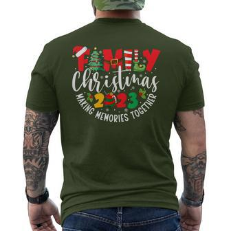 Family Christmas 2023 Squad Xmas Matching For Family Men's T-shirt Back Print - Seseable