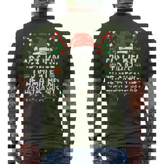 Most Likely To Hate Matching Christmas Family Matching Men's T-shirt Back Print - Monsterry
