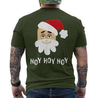 Hoy Santa Clause Christmas T For American Pinoy Men's T-shirt Back Print - Monsterry