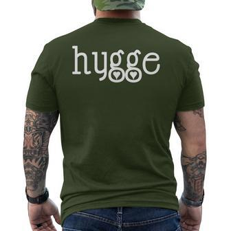Hygge Danish Cozy Dane Inspired Christmas Men's T-shirt Back Print - Monsterry AU