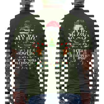 Most Likely To Eat All The Cookies Family Matching Christmas Men's T-shirt Back Print | Mazezy