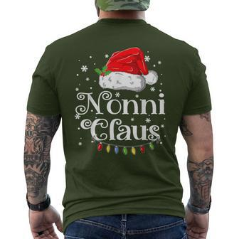 Nonni Claus Christmas 2023 Family Xmas Men's T-shirt Back Print | Mazezy UK