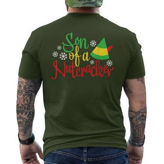 Son Of A Nutcracker Christmas Costume Men's T-shirt Back Print - Seseable