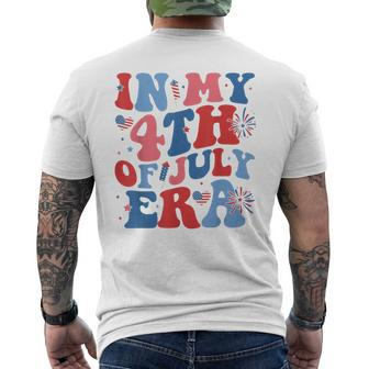 In My 4Th Of July Era Patriotic Usa American Flag Men's T-shirt Back Print - Monsterry DE