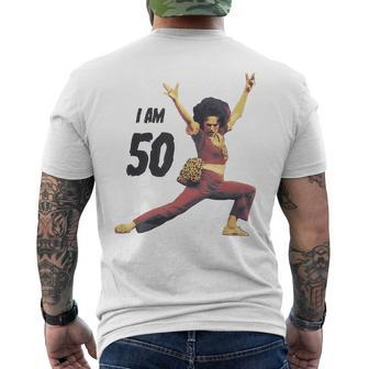 I Am 50 Fifty Years Old 50Th Birthday Men's T-shirt Back Print - Seseable