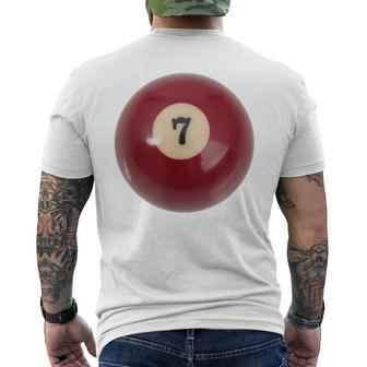 7 Ball Coquette Girlcore Y2k Aesthetic Men's T-shirt Back Print - Thegiftio UK