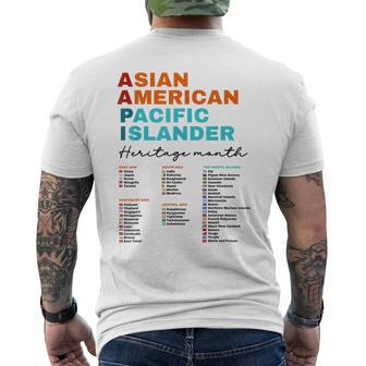 Aapi Asian American And Pacific Islander Heritage Month 2024 Men's T-shirt Back Print - Seseable