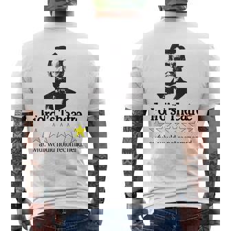 Abraham Lincoln Ford's Theatre Awful Would Not Recommend Mens Back Print T-shirt - Thegiftio