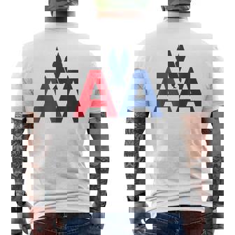 American Retro 1968 2013 Men's T-shirt Back Print | Mazezy
