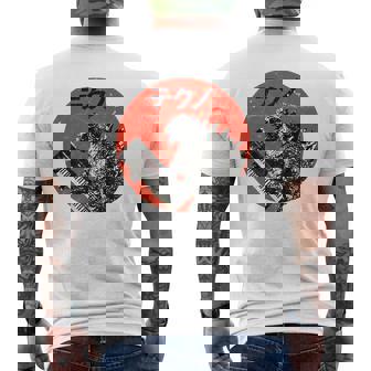 Analog Vintage Synthesizer Japanese Retro Monster Mens Back Print T-shirt - Thegiftio