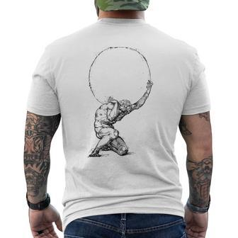 Atlas Griechische Mythologie Greece Greek Gods T-Shirt mit Rückendruck - Seseable
