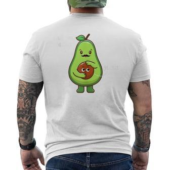 Avocado Dad Joke I Am Your Father Cinco De Mayo Father's Day Men's T-shirt Back Print - Seseable