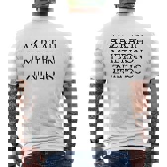Azarath Metrion Zinthos Anime Comics Super Heroes Mens Back Print T-shirt - Thegiftio UK