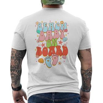 Baby On Board Men's T-shirt Back Print - Seseable
