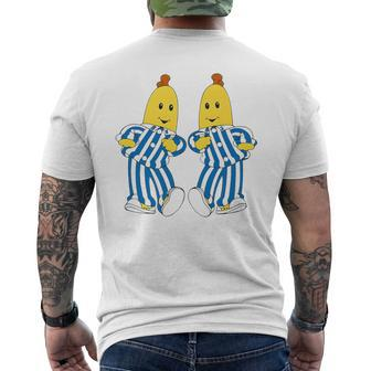 Bananas In Pajamas B1 And B2 Banana Lovers Cool Men's T-shirt Back Print - Monsterry DE