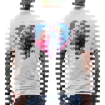 Barbie Ken Heart Mens Back Print T-shirt - Thegiftio