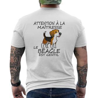 Beagle Édition Collector T-shirt imprimé au dos - Cadeauxyz