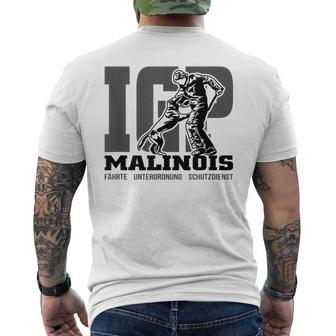 Belgian Malinois Igp Dog Sport Ipo Dog T-Shirt mit Rückendruck - Seseable