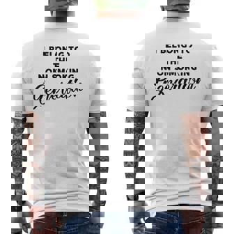 I Belong To The Non Smoking Generation Anti-Smoking Men's T-shirt Back Print - Monsterry