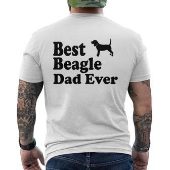 Best Beagle Dad Ever Mens Back Print T-shirt | Mazezy DE