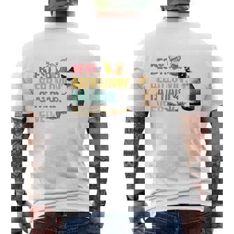 Best Beer Loving Siamese Cat Dad Ever Vintage Mens Back Print T-shirt - Thegiftio