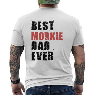 Best Morkie Dad Ever Adc078b Mens Back Print T-shirt | Mazezy