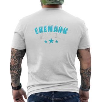 Bester Ehemann Und Papa Geschenk Zumatertag Raglan T-Shirt mit Rückendruck - Geschenkecke