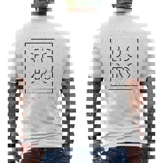 Big Bro Mens Back Print T-shirt - Thegiftio