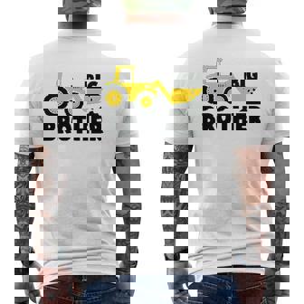 Big Brother Little Brother For Tractor Loving Boys Siblings Set Mens Back Print T-shirt - Thegiftio