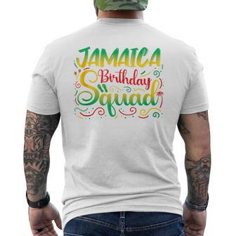 Birthday Girls Jamaica Squad Trip 2024 Party Outfit Matching Men's T-shirt Back Print | Mazezy AU