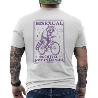 Bisexual And Still Not Into You Bi Pride Subtle Bisexual Men's T-shirt Back Print - Seseable