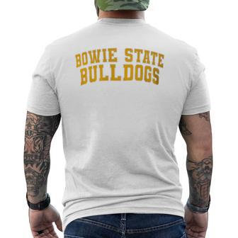 Bowie State University Bulldogs 03 Men's T-shirt Back Print | Mazezy