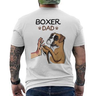 Boxer Dog Papa T-Shirt mit Rückendruck - Geschenkecke