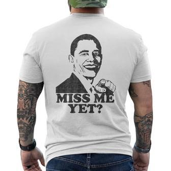 Bring Back Barack Obama How You Like Me Now Men's T-shirt Back Print - Monsterry
