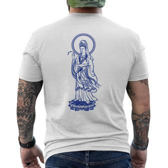 Buddha Quan Yin Buddhism Buddhist Spiritual Practice Men's T-shirt Back Print - Monsterry