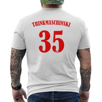 Bulgaria Malle Party Team Poland Sauf Jersey T-Shirt mit Rückendruck - Geschenkecke