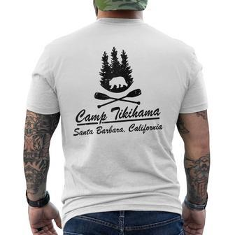 Camp Tikihama Camping Life Camp Lover Men's T-shirt Back Print - Monsterry DE