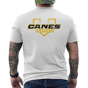 As Canes Baseball Sports Men's T-shirt Back Print | Mazezy UK