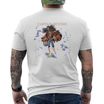Captain Beyond Mens Back Print T-shirt - Thegiftio UK