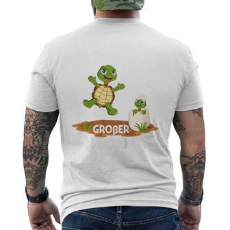 Children's Endlich Großer Bruder Sohn Geschwister Schildkrötes T-Shirt mit Rückendruck - Geschenkecke