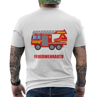 Children's Exxplordigung Dass Ich Zu Spät Bin Fire Engine T-Shirt mit Rückendruck - Seseable